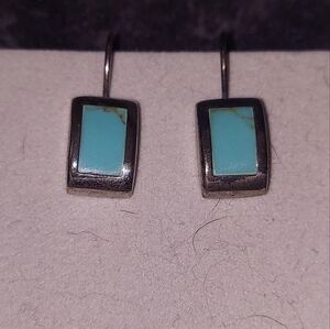 Sterling Silver and Turquoise Earrings